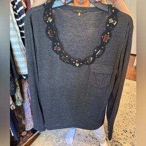 VERA WANG EMBELLISHED TOP?!?